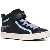 Geox Baskets montantes enfant J KALISPERA GIRL filles - Noir - 28