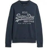 Superdry Classic Vl Graphic Sweatshirt Bleu 2XL Homme