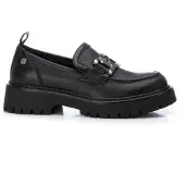 Xti pour femme. 14329102-NEGRO Mocassins 143291 noir (38), 3 à 5 cm, Aucun, Casuel