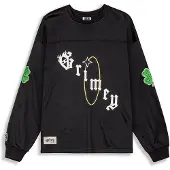 Grimey Saoirse Mesh Long Sleeve T-shirt Noir 3XL