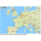 C-MAP Inland Water Map French Jaune