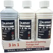 Talamex Maintanance Kit Shampoo/cleaner/wax Blanc