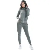 Givova King Star Tracksuit Gris 2XL Femme