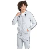 Umbro Taped Zip Full Zip Sweatshirt Blanc S Homme