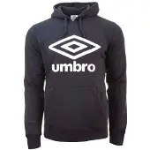 Umbro Large Logo Hoodie Bleu 8 Years Enfants
