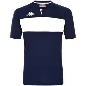 Kappa Dalto Short Sleeve Polo Bleu M Homme