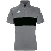 Kappa Dianetti Short Sleeve Polo Gris L Homme