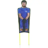 Powershot Free Kick Training Dummy 3 Units Bleu 180 cm