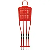Sporti France 180 Cm Free Kick Training Dummy Rouge