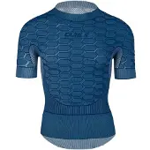 Q36.5 2 Short Sleeve Base Layer Bleu 2XS-XS Homme