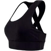Joluvi Mavi Cross Sports Top Noir M Femme