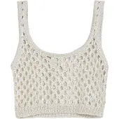 Bershka Tops en tricot beige