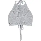 Bershka Tops en tricot argent