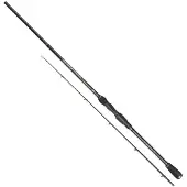 Mikado Kamisori Zander Spinning Rod 1 Sections Noir 2.14 m / 1-28 g