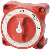 Blue Sea Systems E Series On Off Battery Switch Rouge