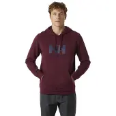 Helly Hansen Logo Sweatshirt Rouge S Homme