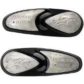 Alpinestars Magnesium Toe Sliders Argenté Homme