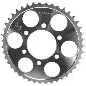JT Sprockets 530 Jtr816.43 Steel Rear Sprocket Argenté 43t