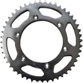 JT Sprockets 520 Jtr855.46 Steel Rear Sprocket Argenté 46t
