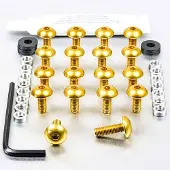Pro Bolt Ktm Fktm410g Fairing Screw Kit Doré