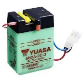 Yuasa Batterie plomb/acide sans pack d'acide - 6N2A-2C-3