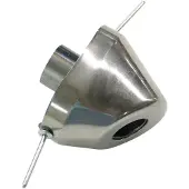 FMF Powercore 2 85cc Muffler End Cap Argenté