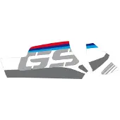 Uniracing Bmw R 1200 Gs K46600 Graphics Kit Multicolore