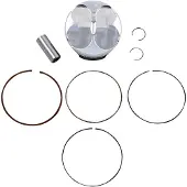 Wössner Honda Crf25010-13 76 76 8775da Piston Kit Argenté