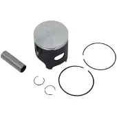 Wössner Kawasaki Kx250 92-01 66 35 8026db Piston Kit Argenté