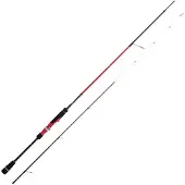 Cinnetic Crafty Crb4 Sea Bass Evolution Light Game Spinning Rod Rouge 2.40 m / 10-30 g
