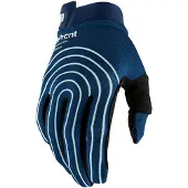100% Itrack Off-road Gloves Bleu M / Short