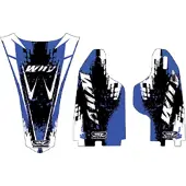 Why Stickers Yamaha Wr450f 2007-2009 Rear Fender Graphics Kit Multicolore