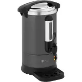 Royal Catering Cafetière/théière avec robinet et bac d'égouttement 6 l 950 W grise