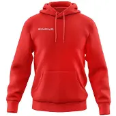 Givova Hoodie Rouge 10-12 Years Enfants