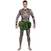 MOM Adult Maui Island Costume Vert L Enfants