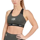 Leone1947 Melange Sports Top Gris L Femme