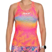 Zoot Ltd Tri Racerback Sports Top Orange XS Femme