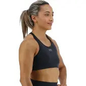 Tyr Joule Elite Classic Solid Sports Top Noir M Femme