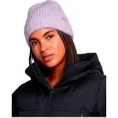 Under Armour Halftime Cable Knit Beanie Violet