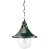 Ks Verlichting Lampe suspendue de porche Rimini avec chaîne - vert