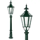 Ks Verlichting Lampe de jardin nostalgique De Waard vert