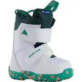 Burton Mini Grom Snowboard Boots Blanc 17.5 Enfants