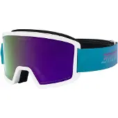 Briko Frostbite Junior Ski Goggles Bleu Purple Green Mirror/CAT2 Enfants