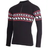 Lasting T-shirt à Manches Longues Avec Demi-zip Waron 9091