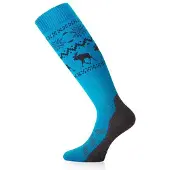 Lasting Fww 518 Long Socks Bleu EU 38-41