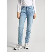 Pepe Jeans Gymdigo Tapered Fit Jeans Bleu 26 / 30 Femme
