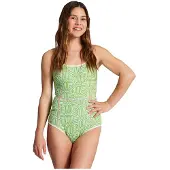 Billabong Cross Step Swimsuit Vert S Femme