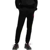 HUGO Pantalon 'Doak' rouge clair / noir