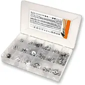 Ufo Yamaha Screw Kit Argenté