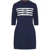 Sea Ranch Kate Long Sleeve Midi Dress Bleu XL Femme